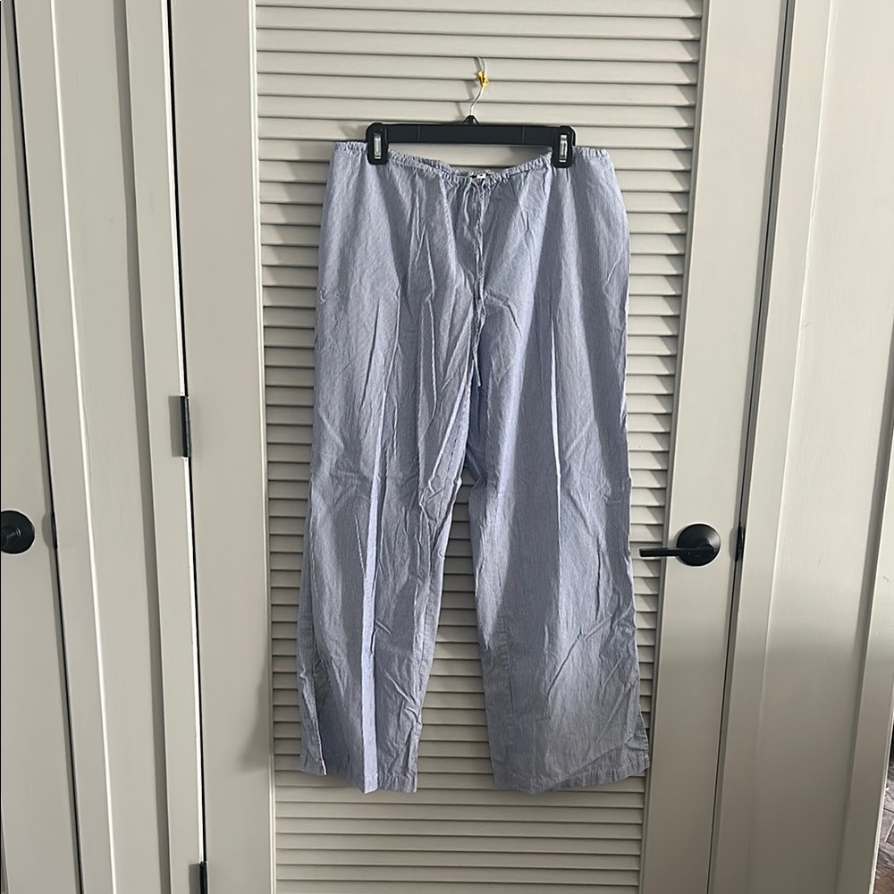 Frankie’s Bikinis Daisy Striped Low Rise Pants